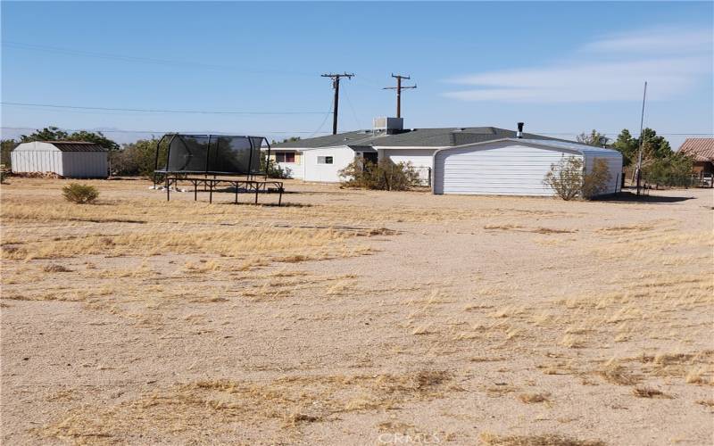 Exterior-Backyard area-Over 1 acre land to create your unique backyard oasis