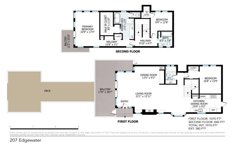 Front Unit Floor Plan