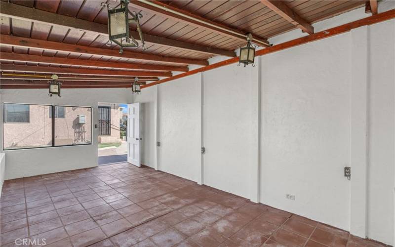 Bonus room attached to garage