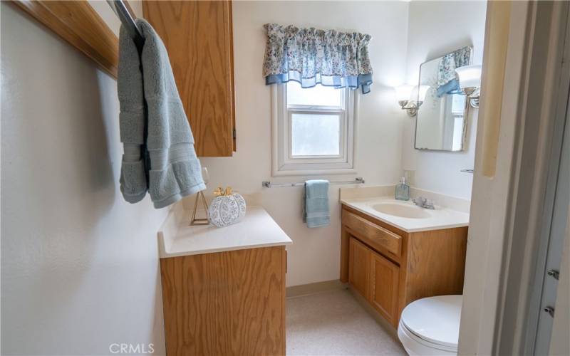 Primary bathroom with shower