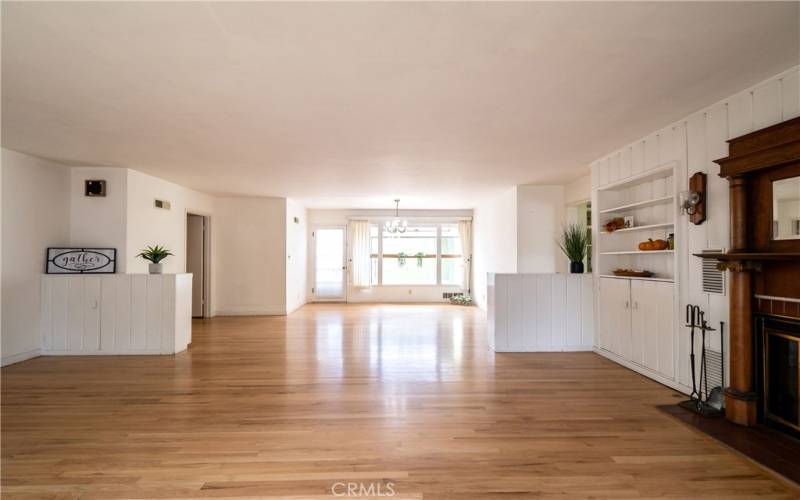 Living Room to Dining Room area