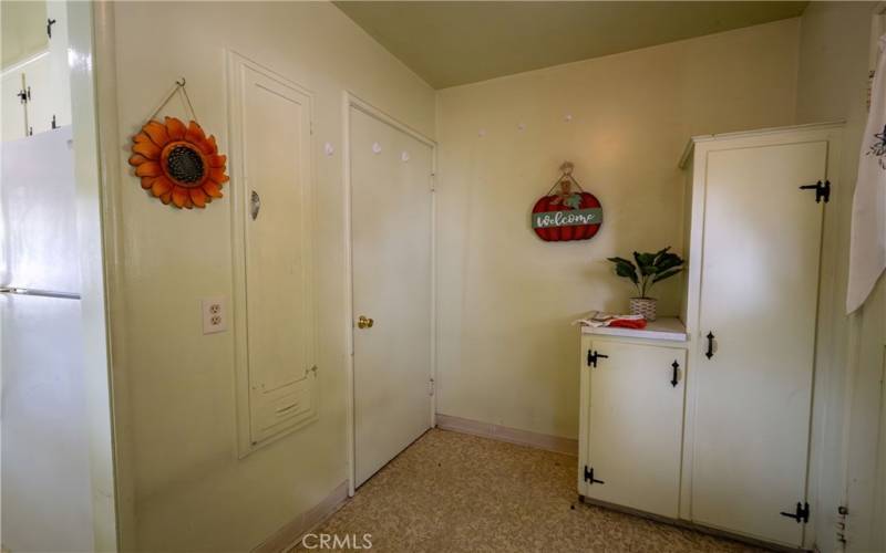 Laundry Room & door to basement