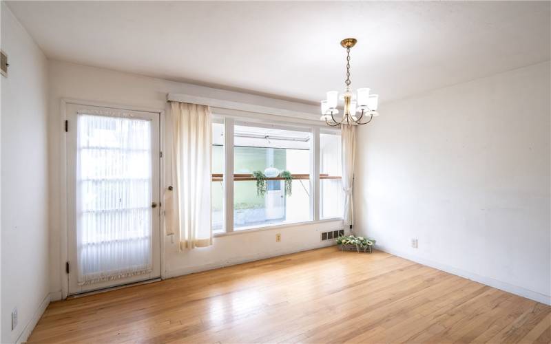 Dining Area Large Garden window