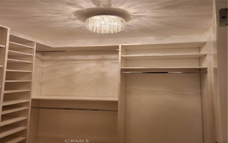 Master Walk-in Closet