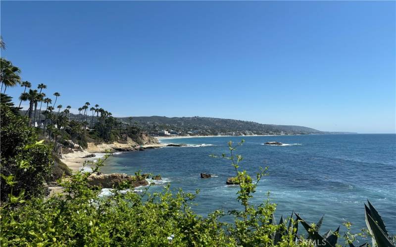 View towards Main Beach