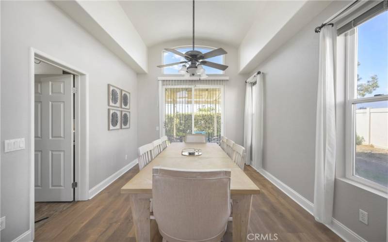 Impressive formal Dining room