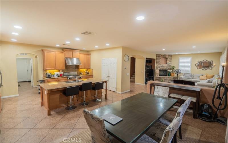 Kitchen with Dining Area