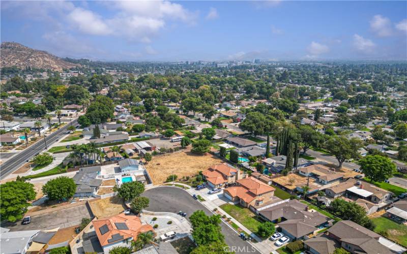 Downtown Riverside in Distance