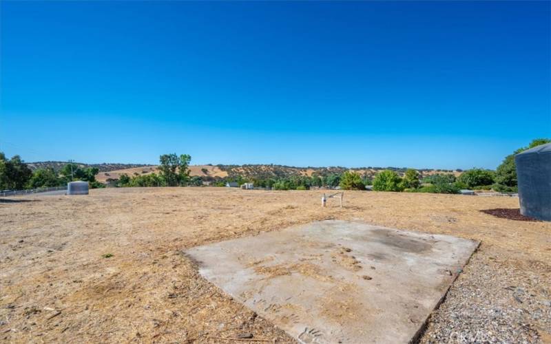 Shed pad view