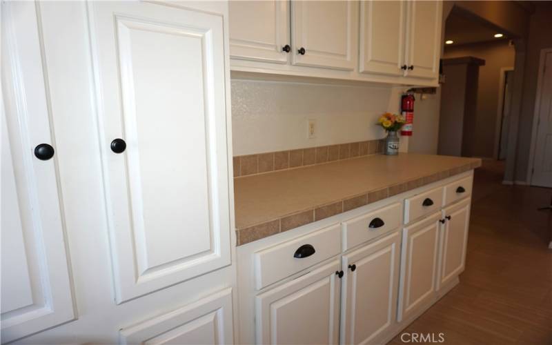 Kitchen with plenty of storage cabinetry!