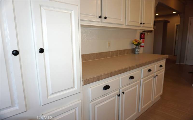 Kitchen with plenty of storage cabinetry!