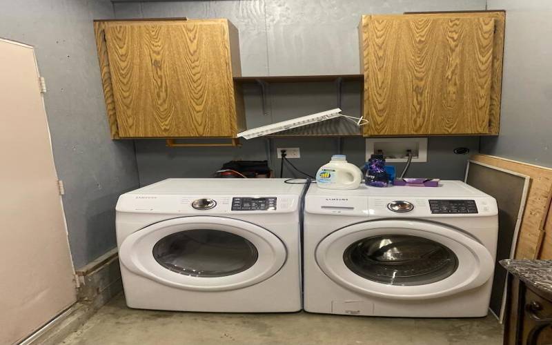 Laundry area