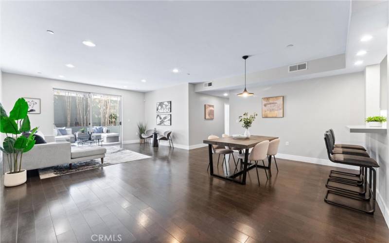 High Ceilings, Spacious Living Room