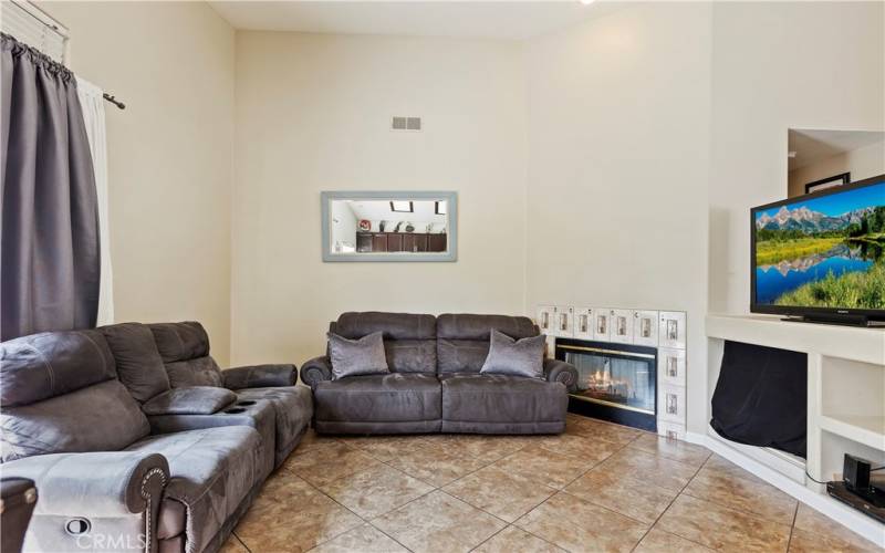 Family Room w/ Fireplace