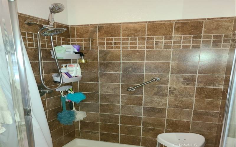 Primary Bathroom Tile Shower