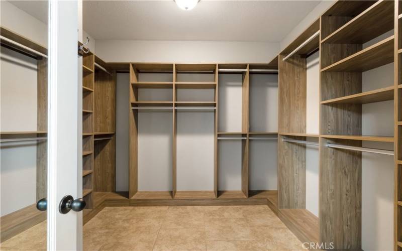 Primary Bedroom Walk in Closet