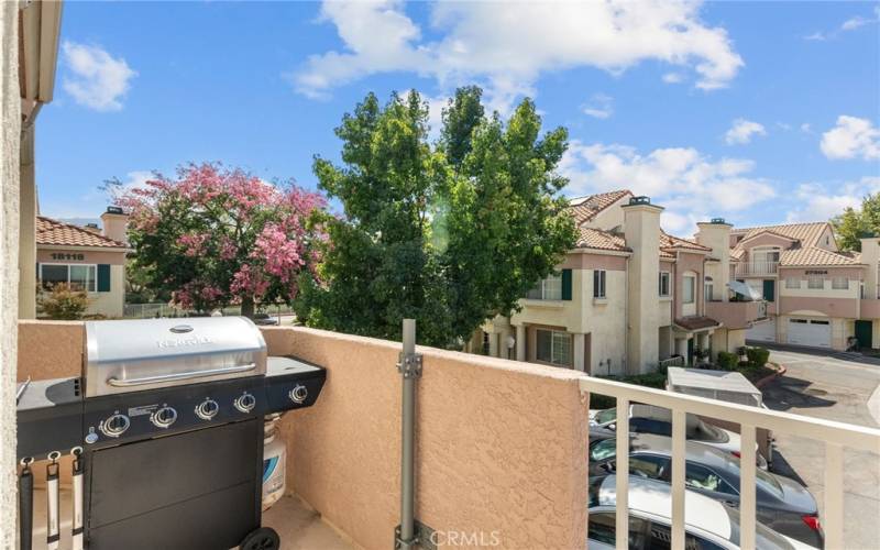 Balcony off of Living Room