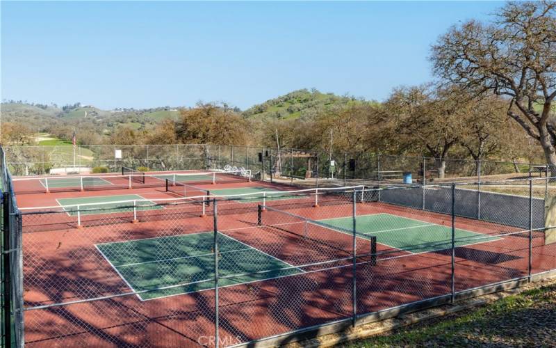 We have a huge pickle ball group here of all ages.