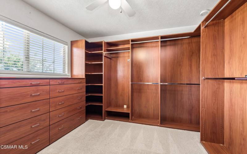 Primary Walk-in Closet