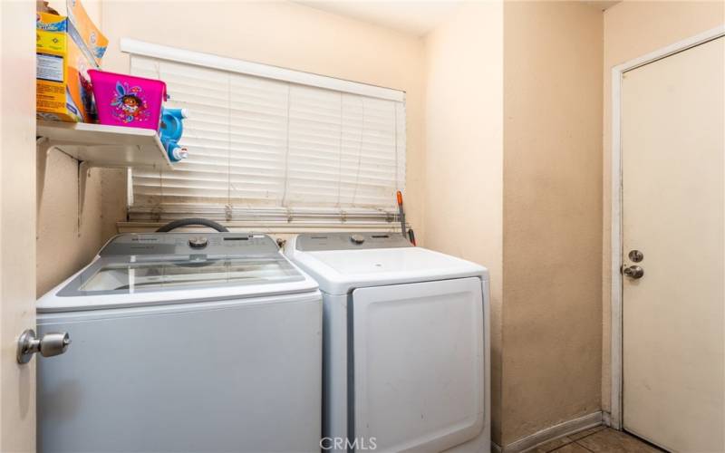 Separate laundry room