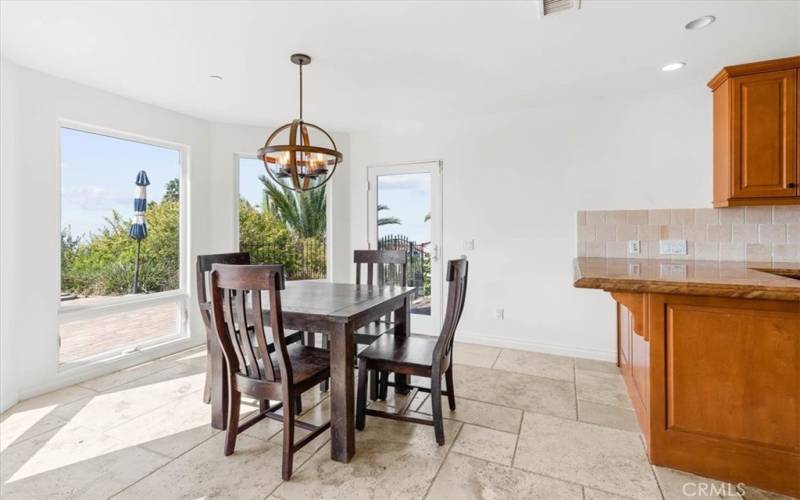 Dining area