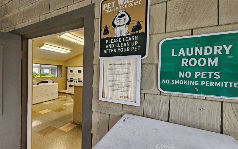 Nearest Laundry Room - one of two