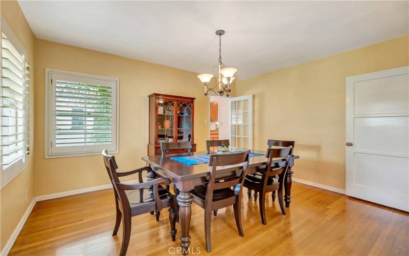 formal dining room