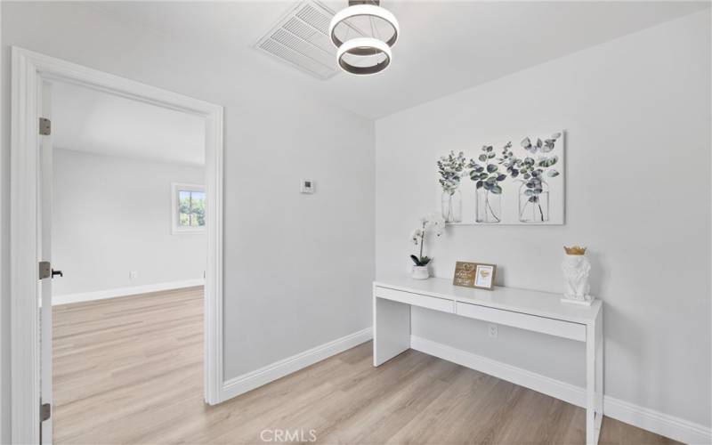 Upstairs Hallway (Office Space with window