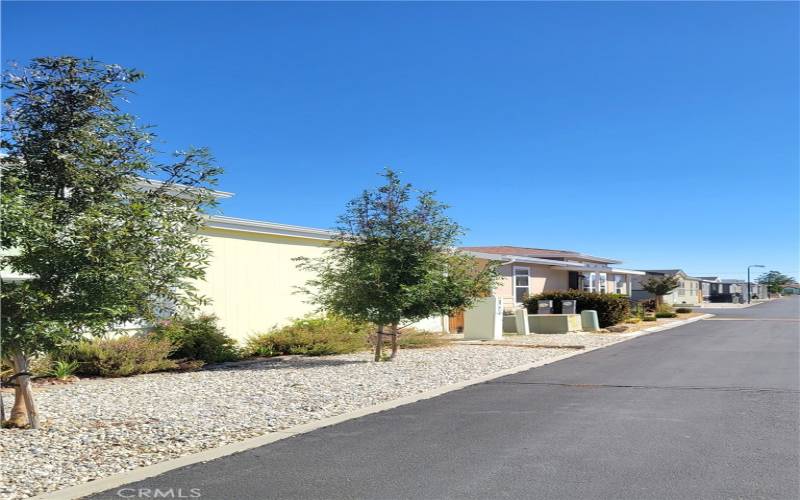 Front of Home with view of street