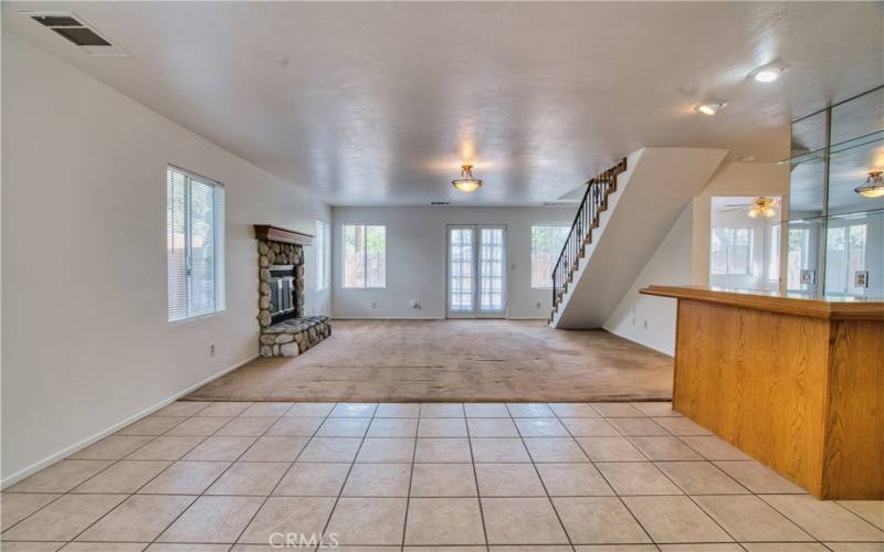 tile entry into home