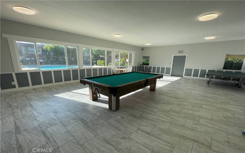 Recreation Room near pool