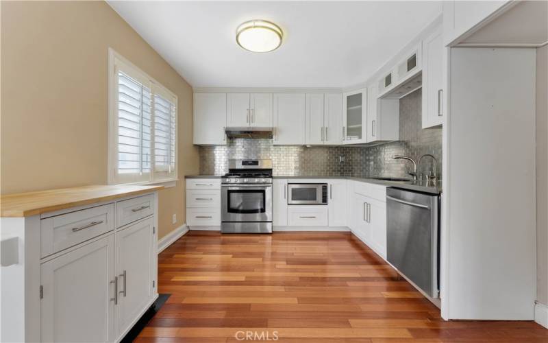 newly renovated kitchen