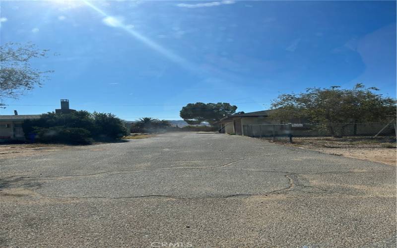 DRIVEWAY TO GARAGES