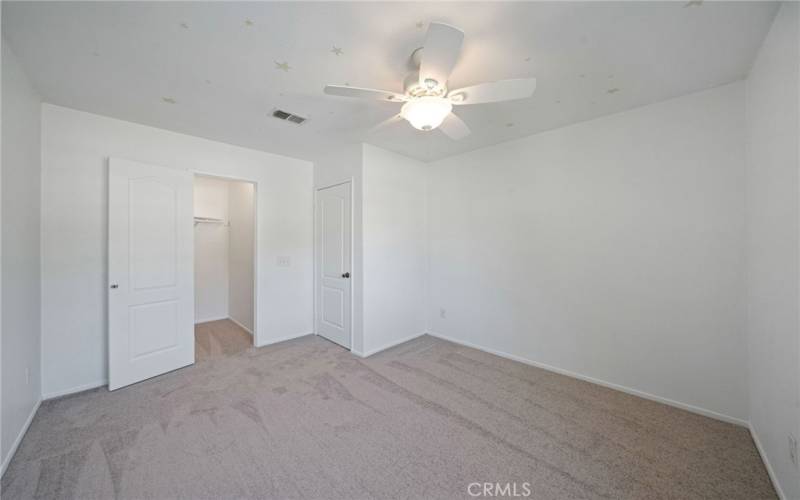 Bedroom #4 with walk-in closet