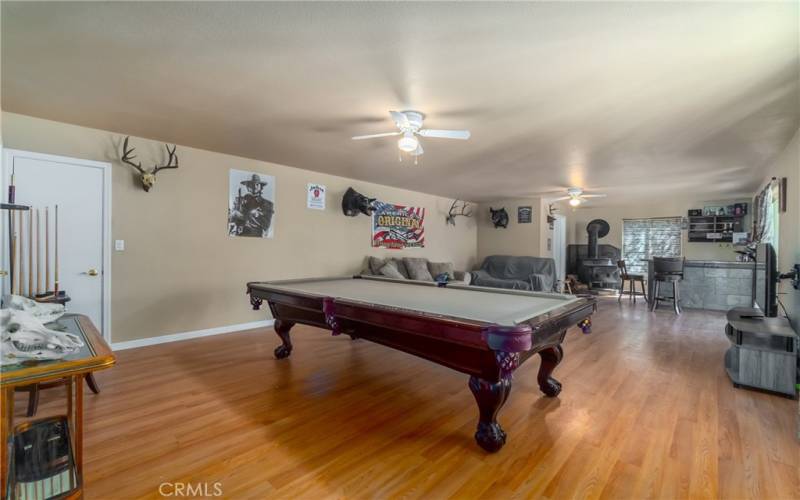 Downstairs Gameroom/Family Room