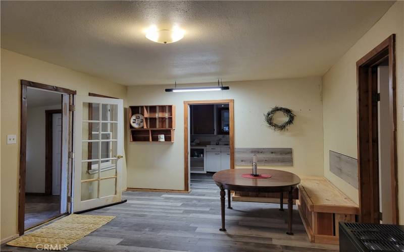 dining room and entry from front mud room