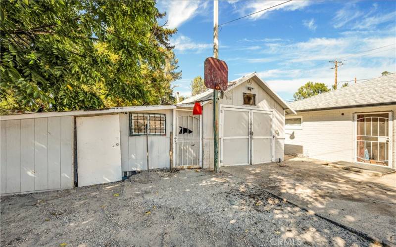 Garage and storage