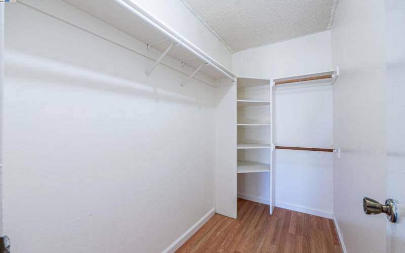 Master Bedwoom Walk-in Closet