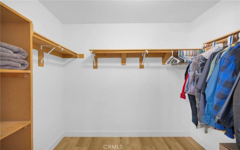 PRIMARY WALK-IN CLOSET