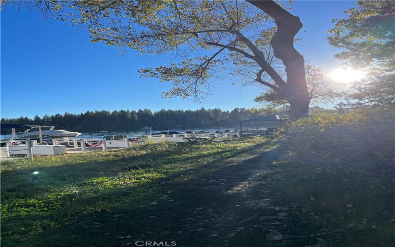 Private lake trail