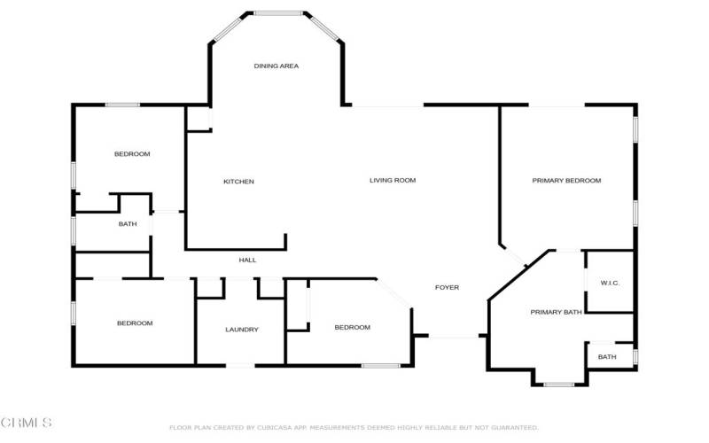 2D Floor Plan for 28551 Bear Valley Road