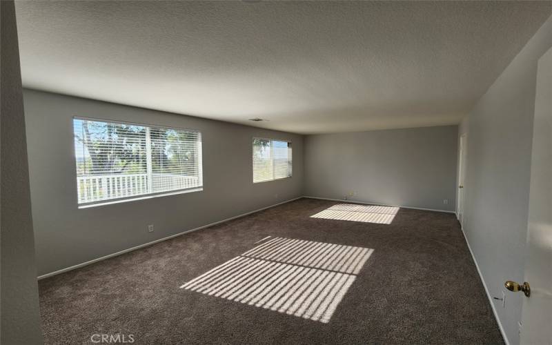 Main bedroom suite with another walk-in closet