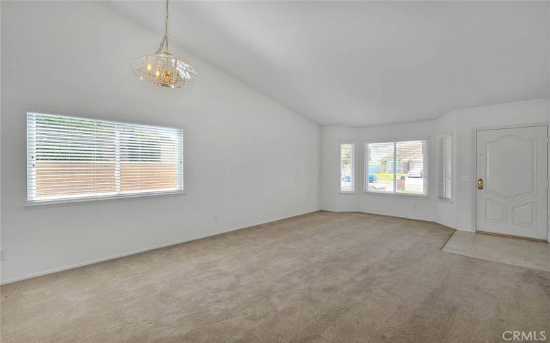 Formal living and dining room