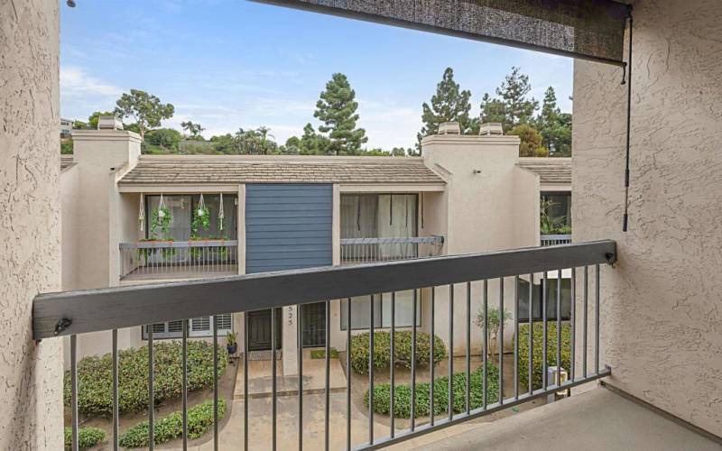 2nd bedroom balcony