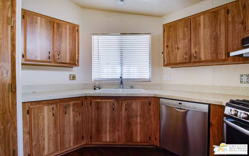 Overall kitchen view