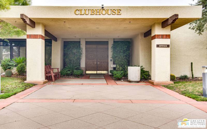 Clubhouse Entrance