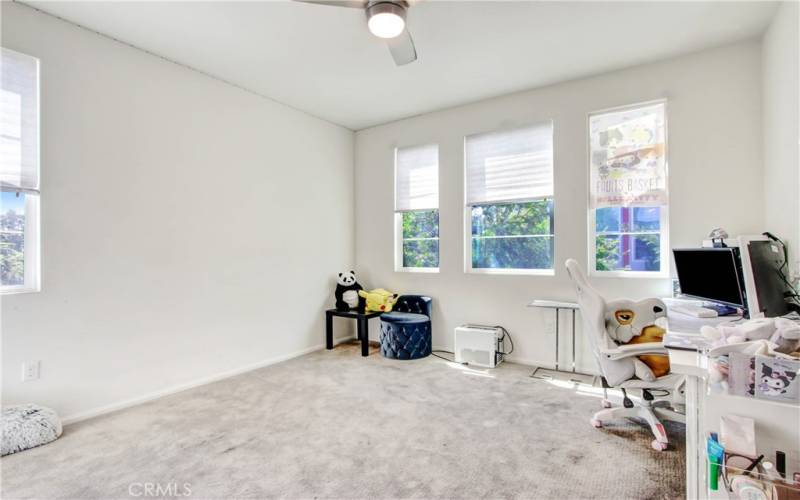 Main floor guest room, perfect for home office