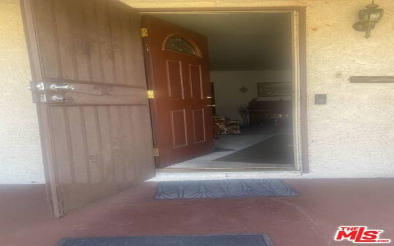 Front door entry