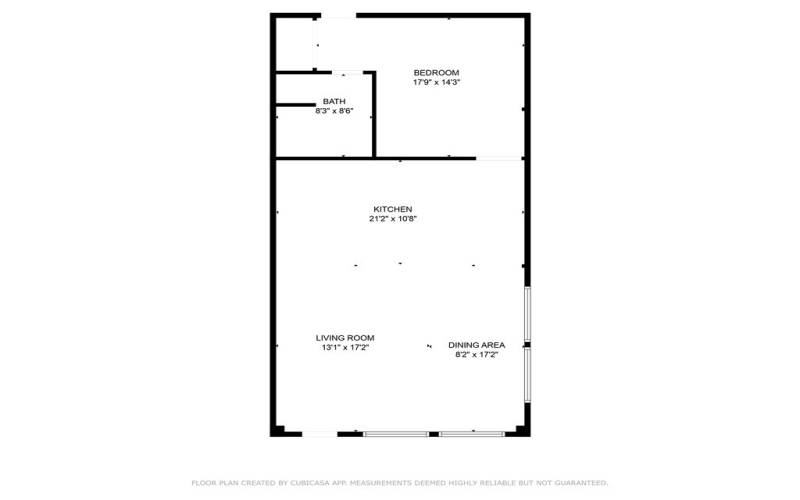 LIVE/WORK Studio Floorplan