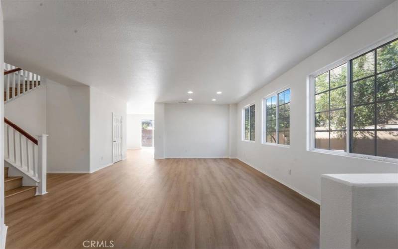 living room as you walk in from the front door